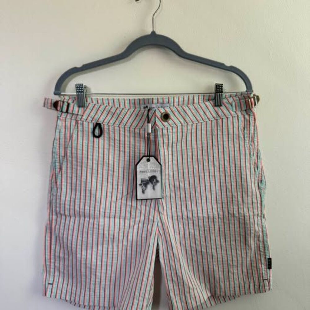 NWT Bogart & Tracy Striped Shorts
